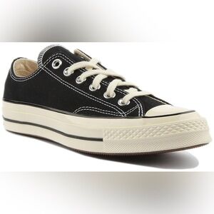 Converse Women's Black and White Trainers size 6